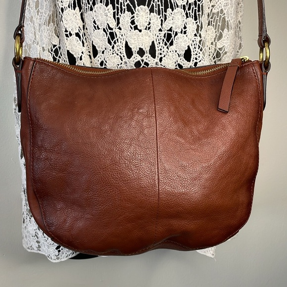 FRYE Cognac Messenger, Adjustable Strap - Picture 2 of 14